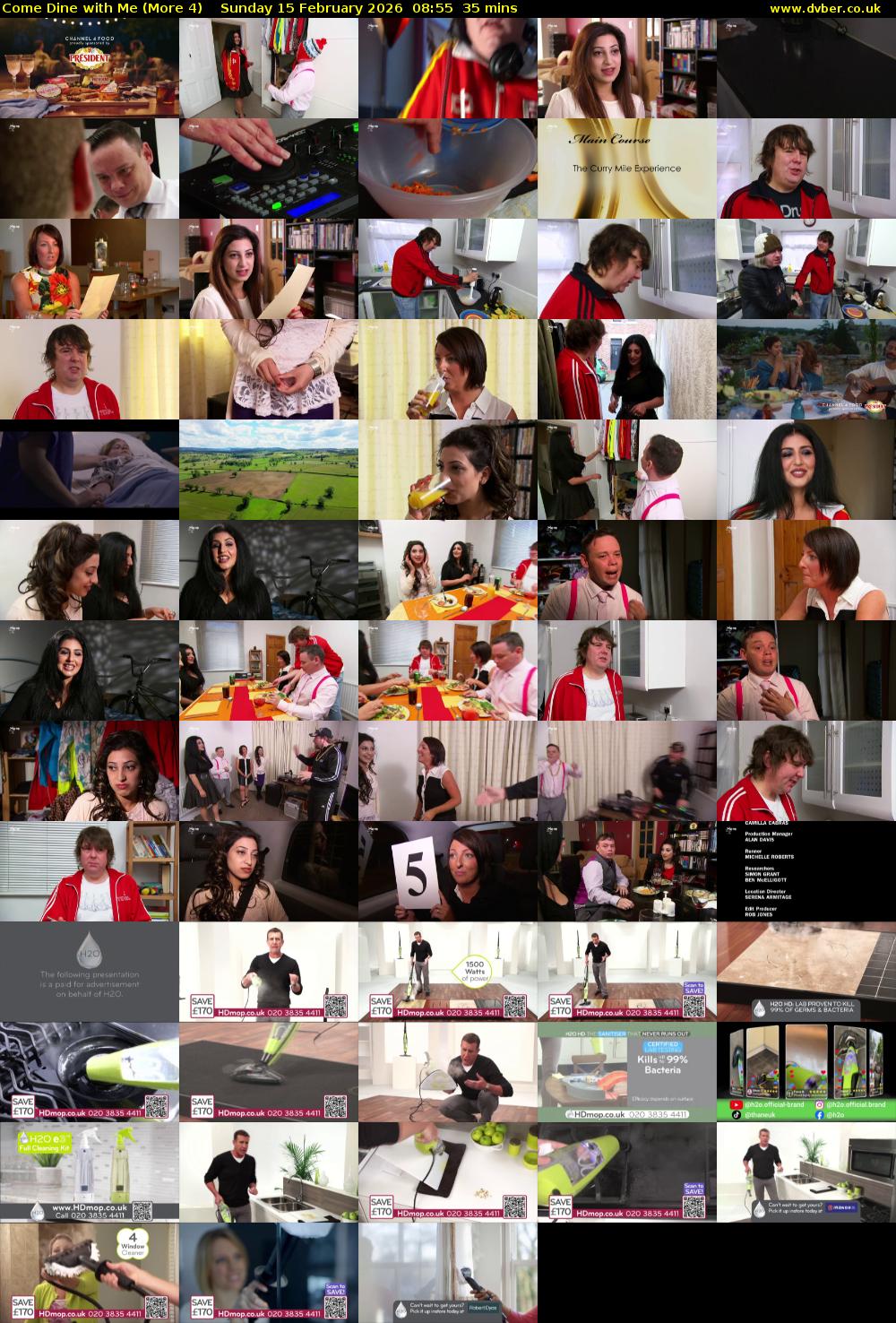 Come Dine with Me (More 4) Sunday 15 February 2026 08:55 - 09:30