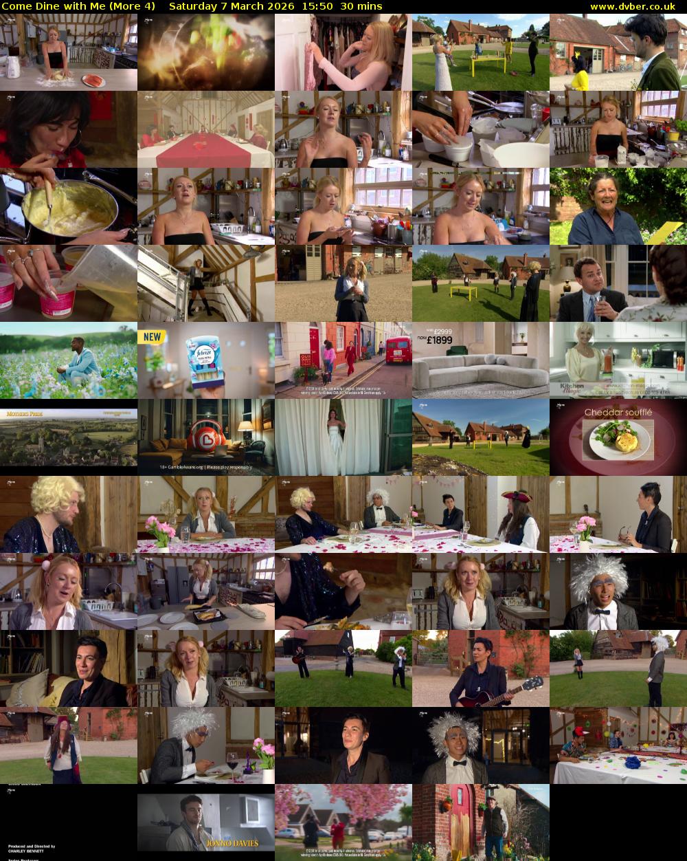 Come Dine with Me (More 4) Saturday 7 March 2026 15:50 - 16:20