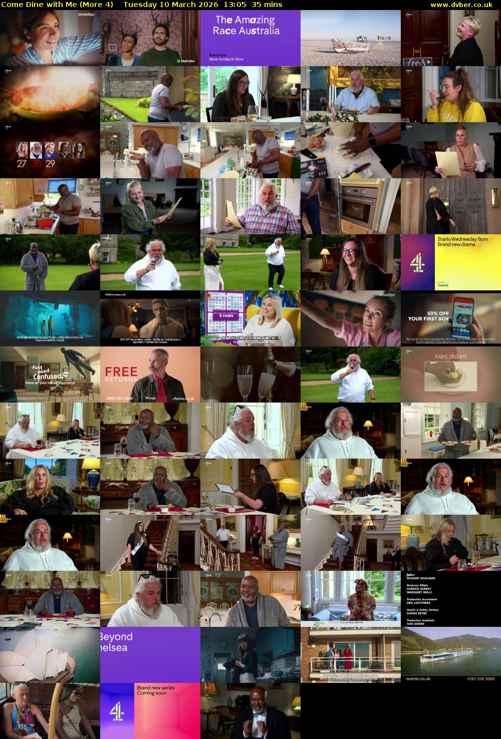 Come Dine with Me (More 4) Tuesday 10 March 2026 13:05 - 13:40