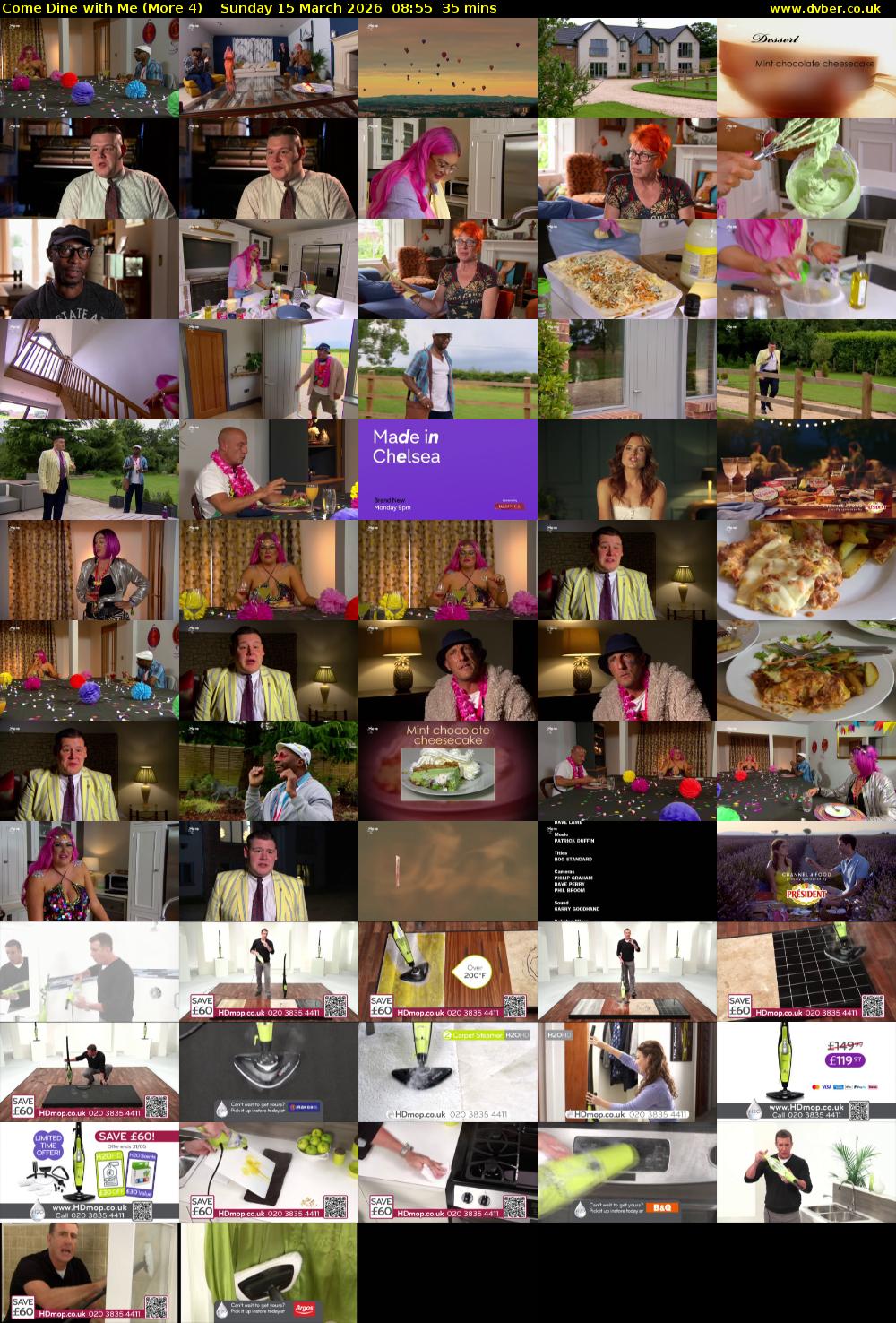 Come Dine with Me (More 4) Sunday 15 March 2026 08:55 - 09:30