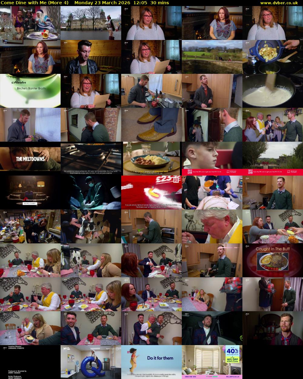 Come Dine with Me (More 4) Monday 23 March 2026 12:05 - 12:35