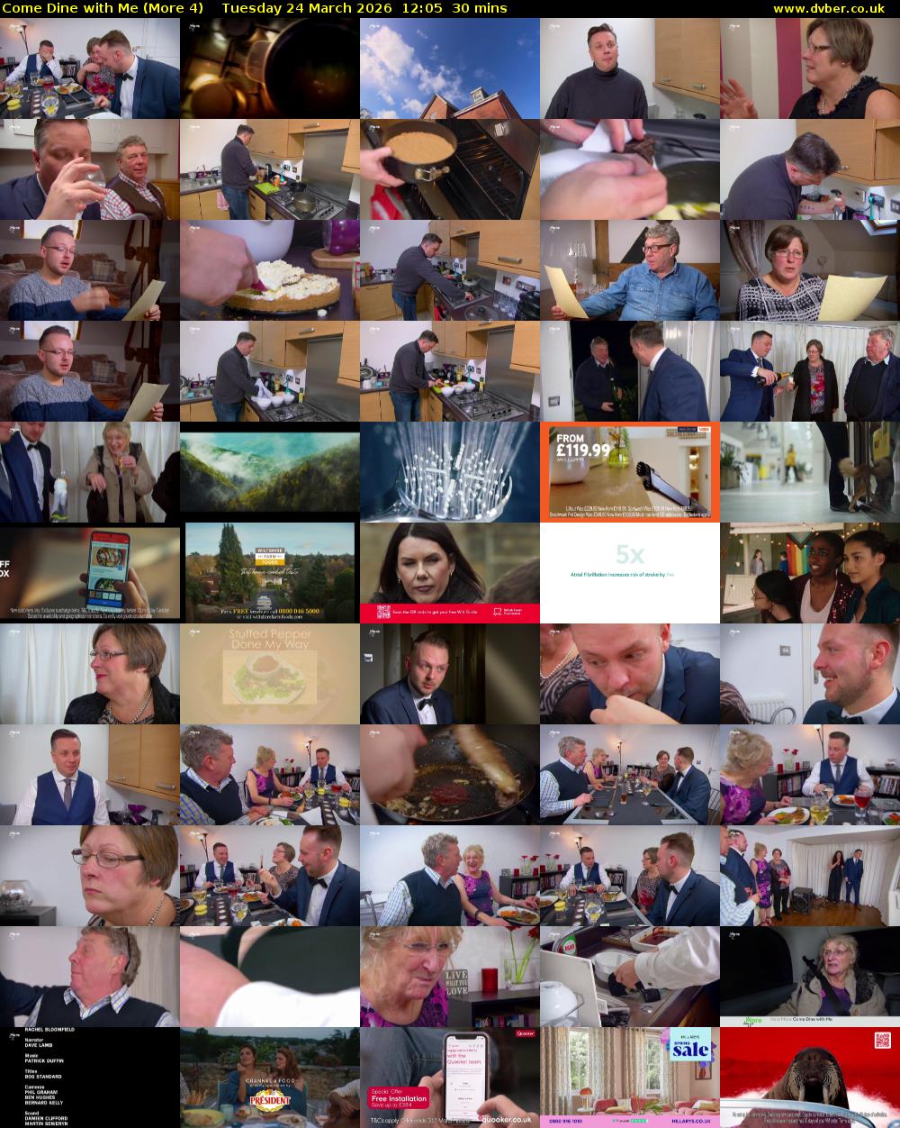 Come Dine with Me (More 4) Tuesday 24 March 2026 12:05 - 12:35