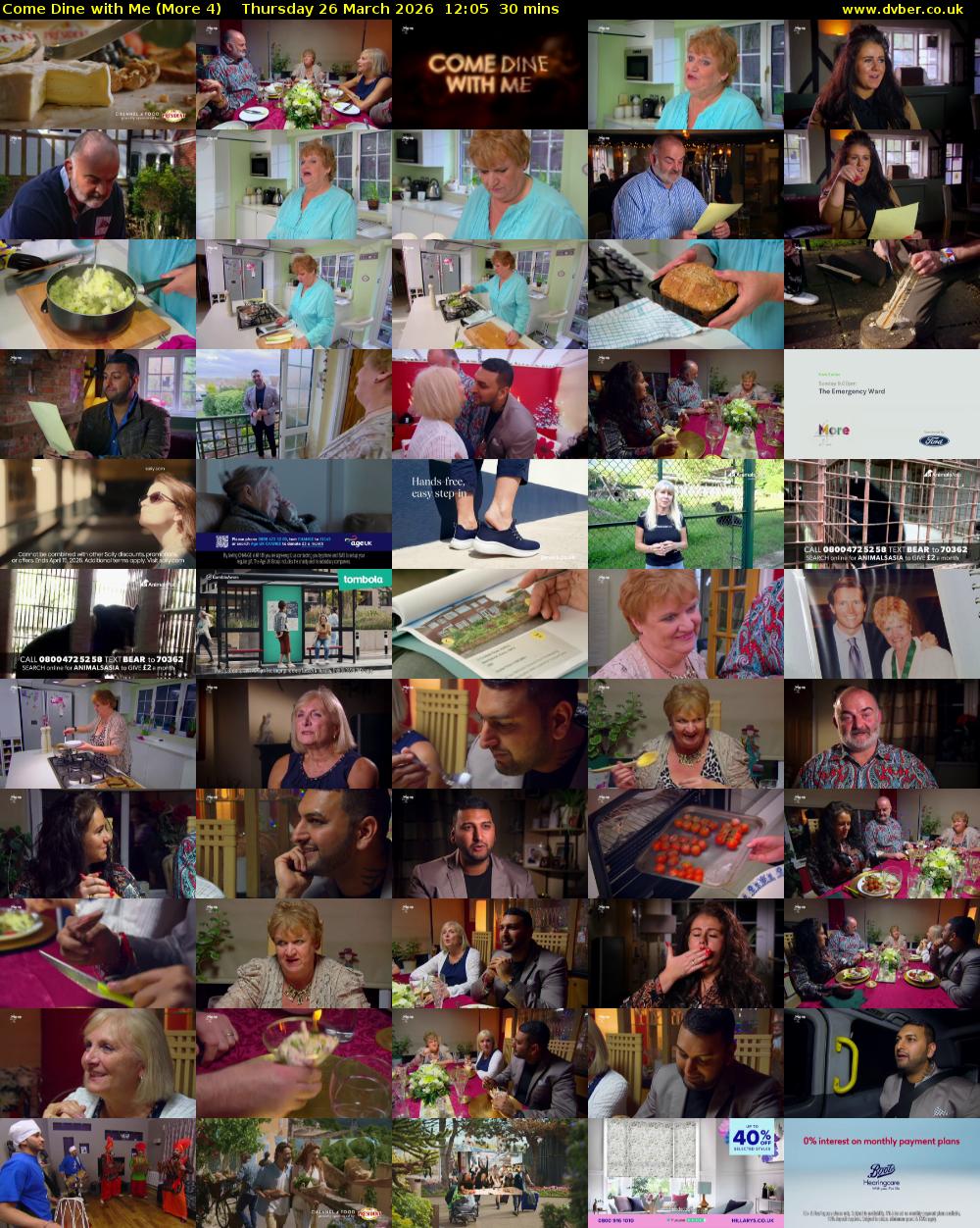Come Dine with Me (More 4) Thursday 26 March 2026 12:05 - 12:35