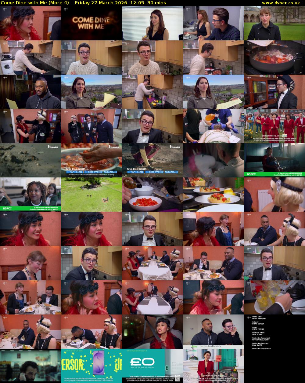 Come Dine with Me (More 4) Friday 27 March 2026 12:05 - 12:35