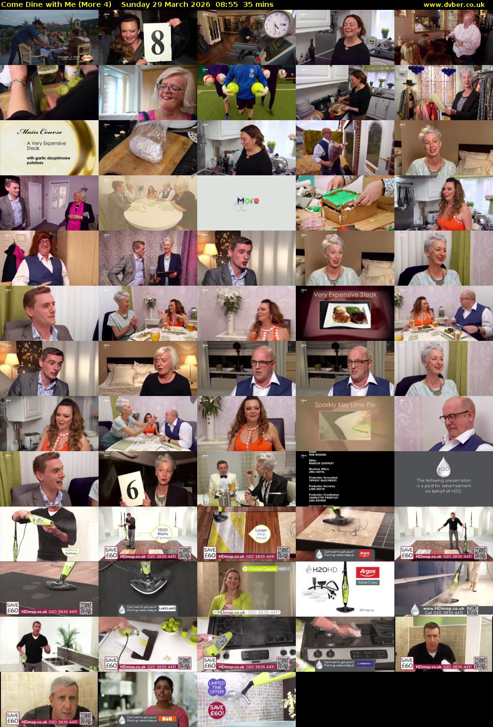 Come Dine with Me (More 4) Sunday 29 March 2026 08:55 - 09:30