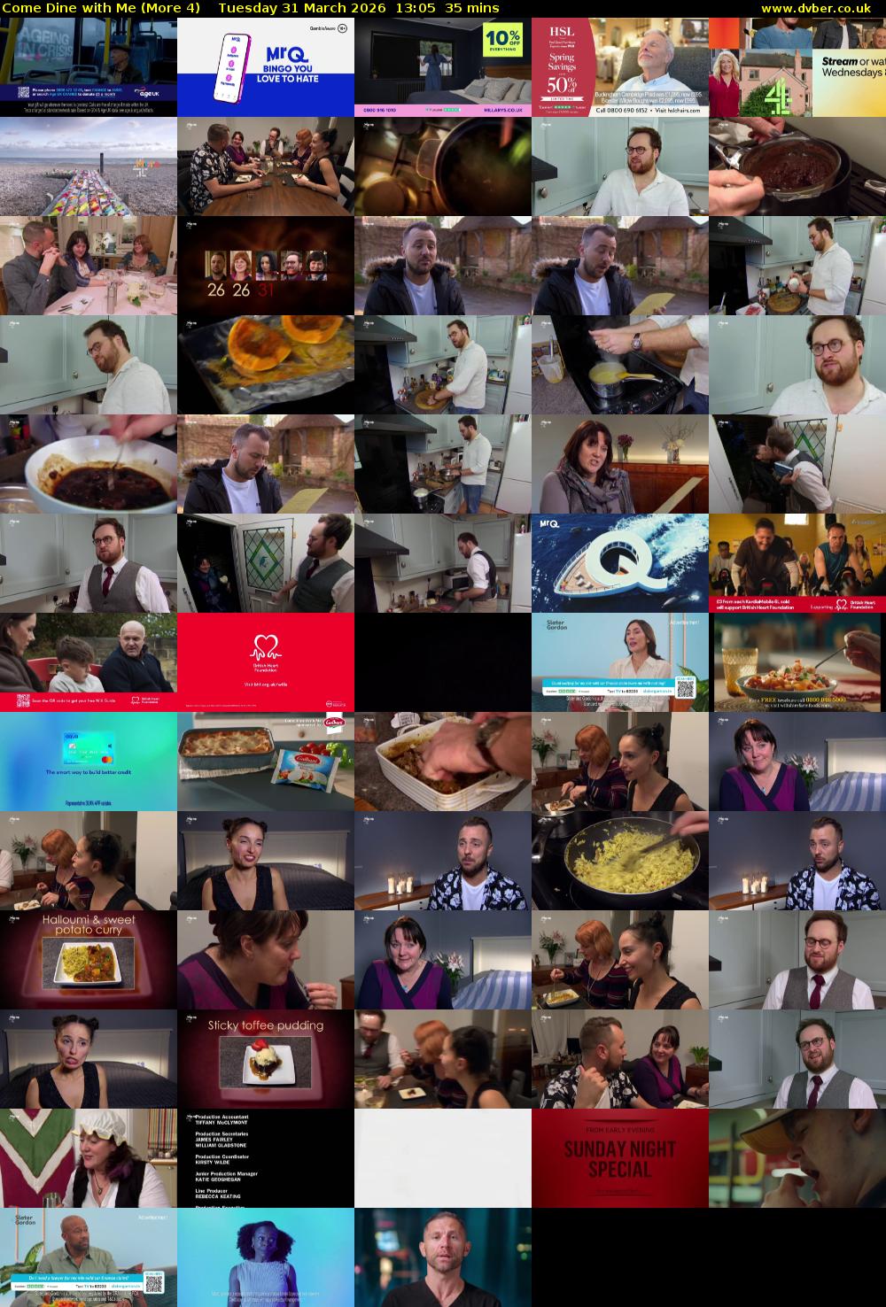 Come Dine with Me (More 4) Tuesday 31 March 2026 13:05 - 13:40