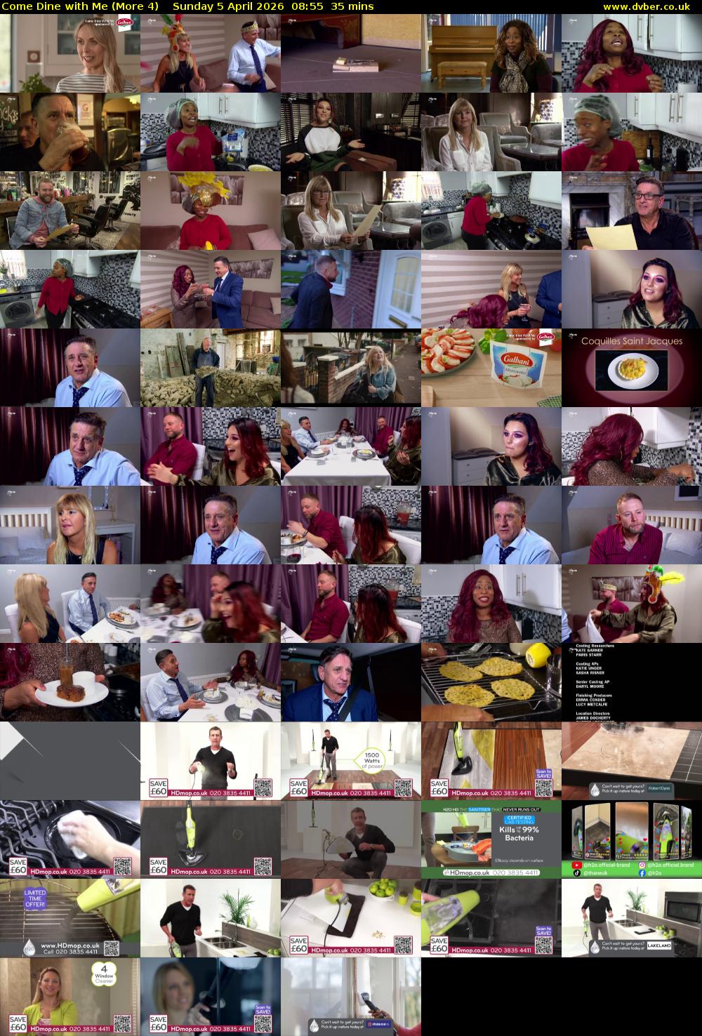 Come Dine with Me (More 4) Sunday 5 April 2026 08:55 - 09:30