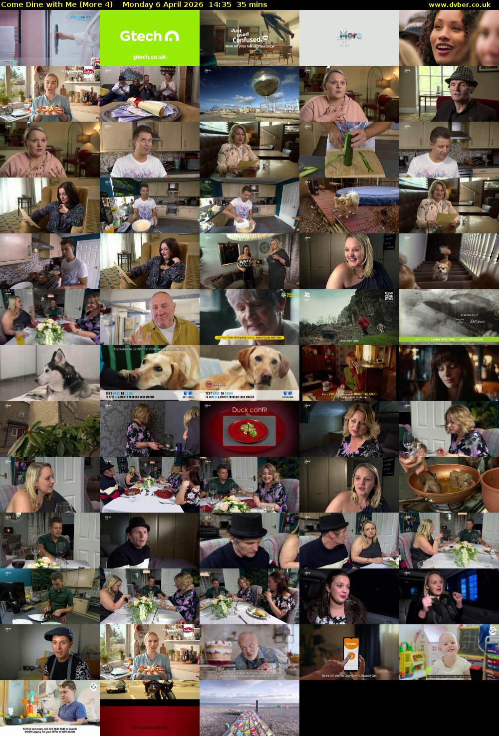 Come Dine with Me (More 4) Monday 6 April 2026 14:35 - 15:10