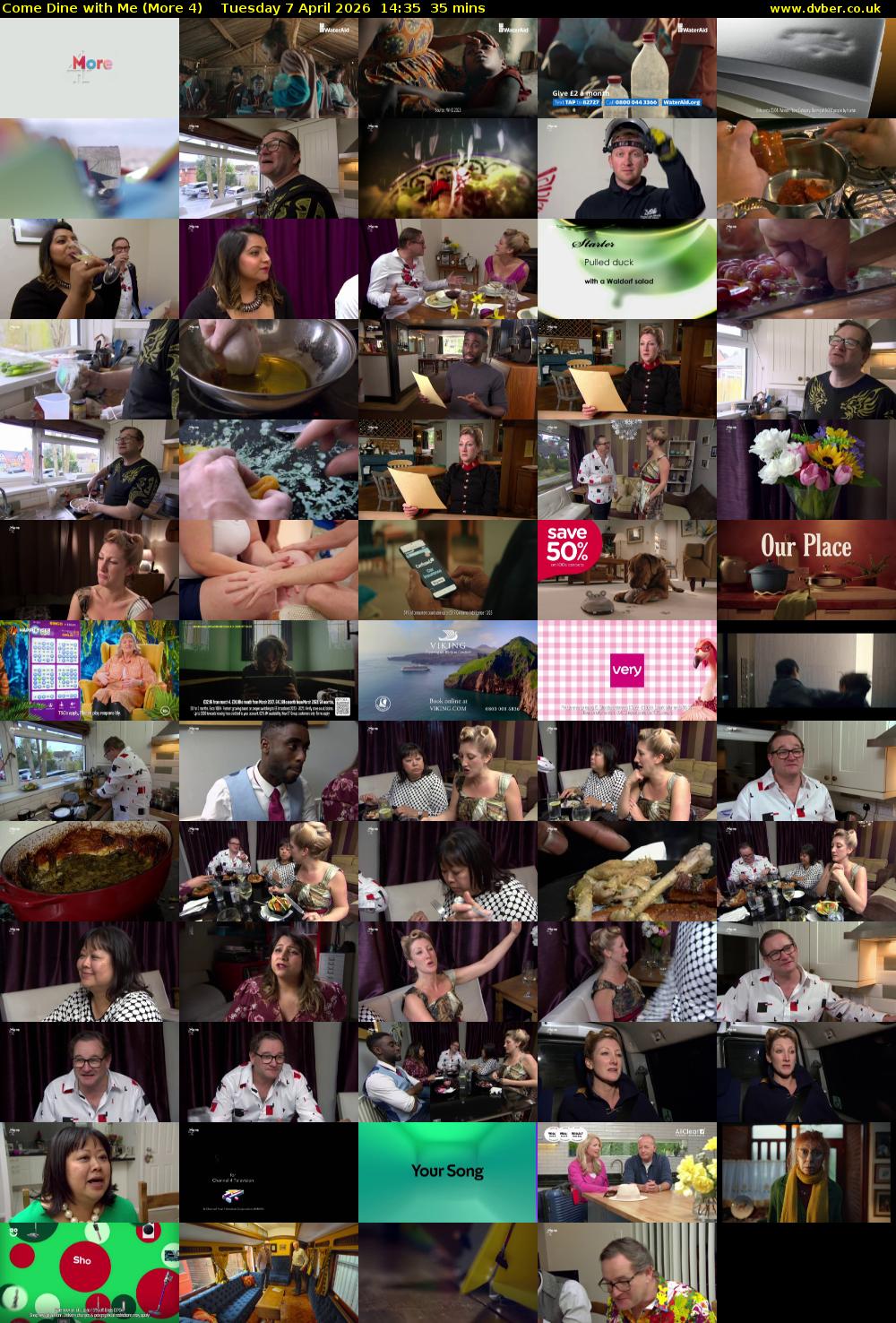 Come Dine with Me (More 4) Tuesday 7 April 2026 14:35 - 15:10