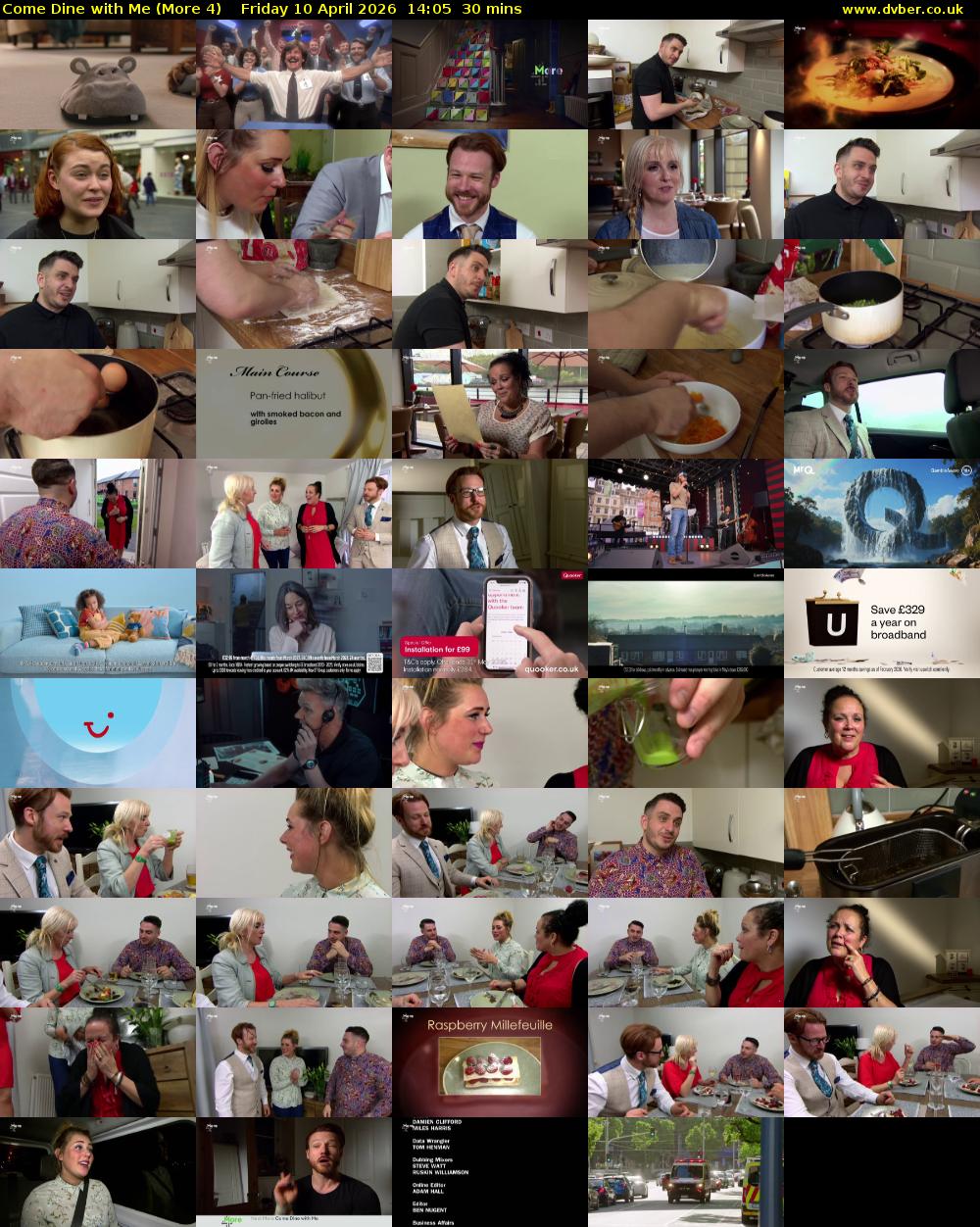 Come Dine with Me (More 4) Friday 10 April 2026 14:05 - 14:35