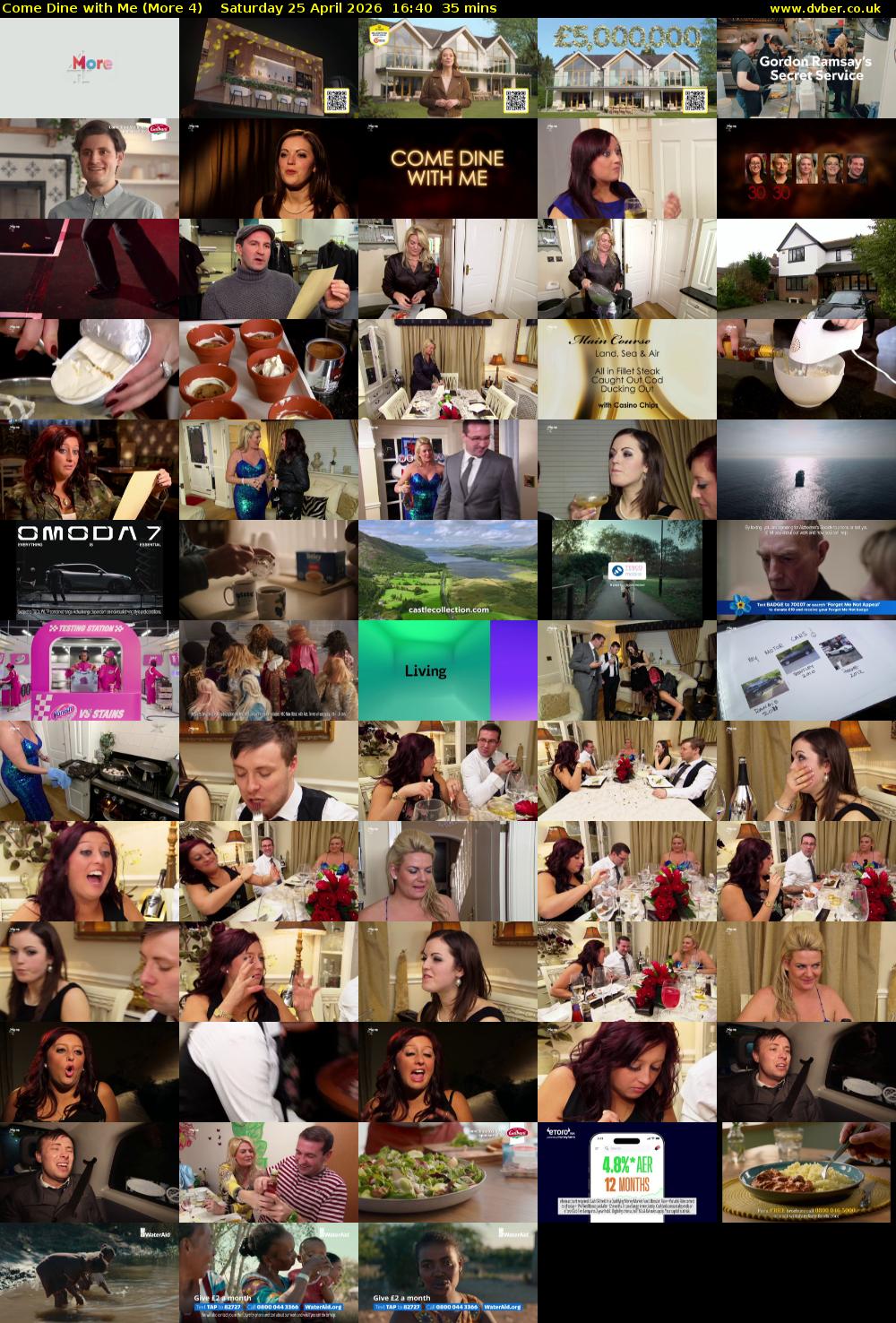 Come Dine with Me (More 4) Saturday 25 April 2026 16:40 - 17:15