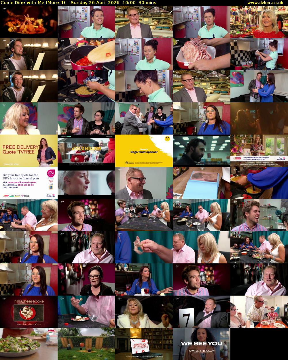 Come Dine with Me (More 4) Sunday 26 April 2026 10:00 - 10:30