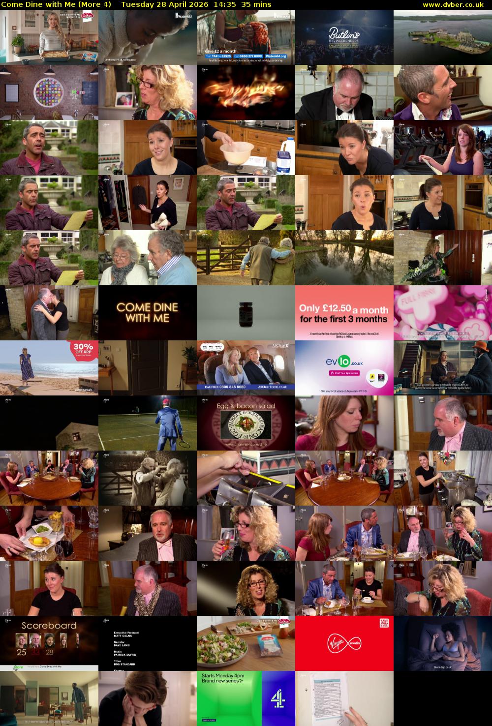 Come Dine with Me (More 4) Tuesday 28 April 2026 14:35 - 15:10