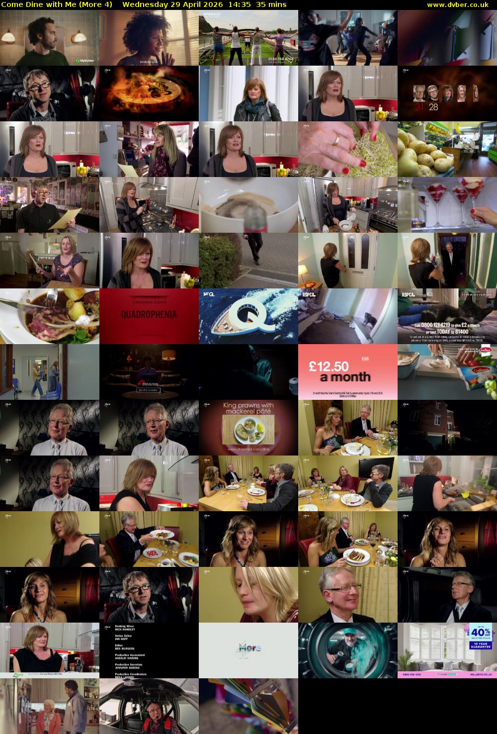 Come Dine with Me (More 4) Wednesday 29 April 2026 14:35 - 15:10