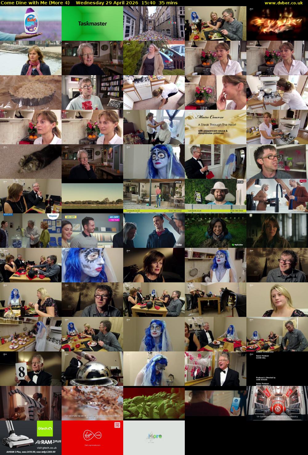 Come Dine with Me (More 4) Wednesday 29 April 2026 15:40 - 16:15