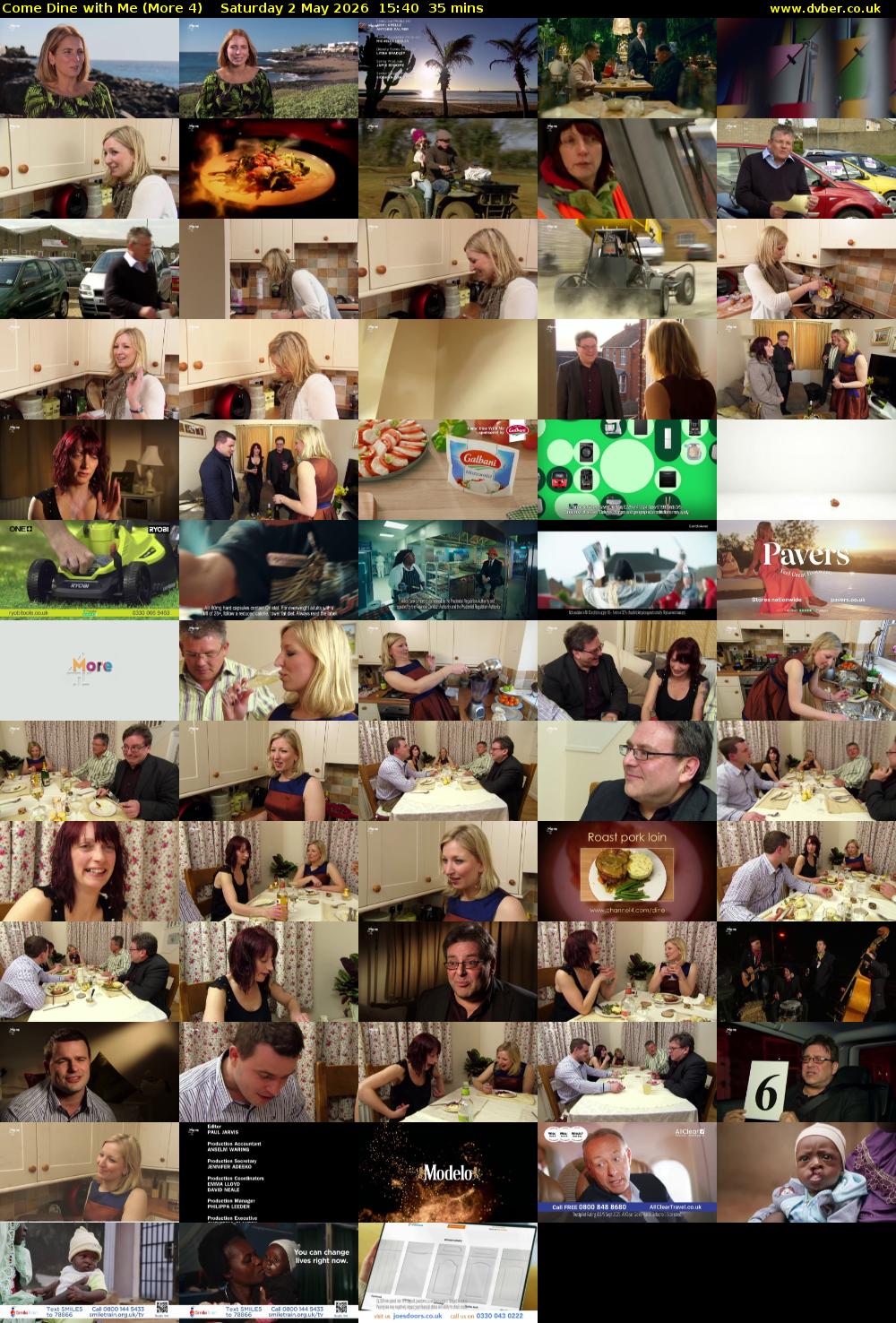Come Dine with Me (More 4) Saturday 2 May 2026 15:40 - 16:15