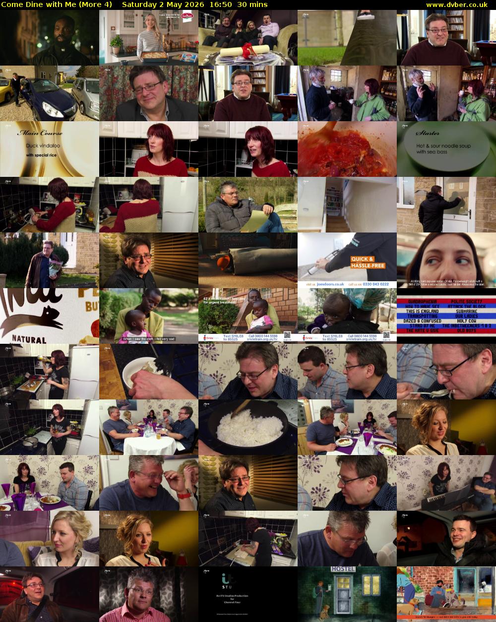 Come Dine with Me (More 4) Saturday 2 May 2026 16:50 - 17:20