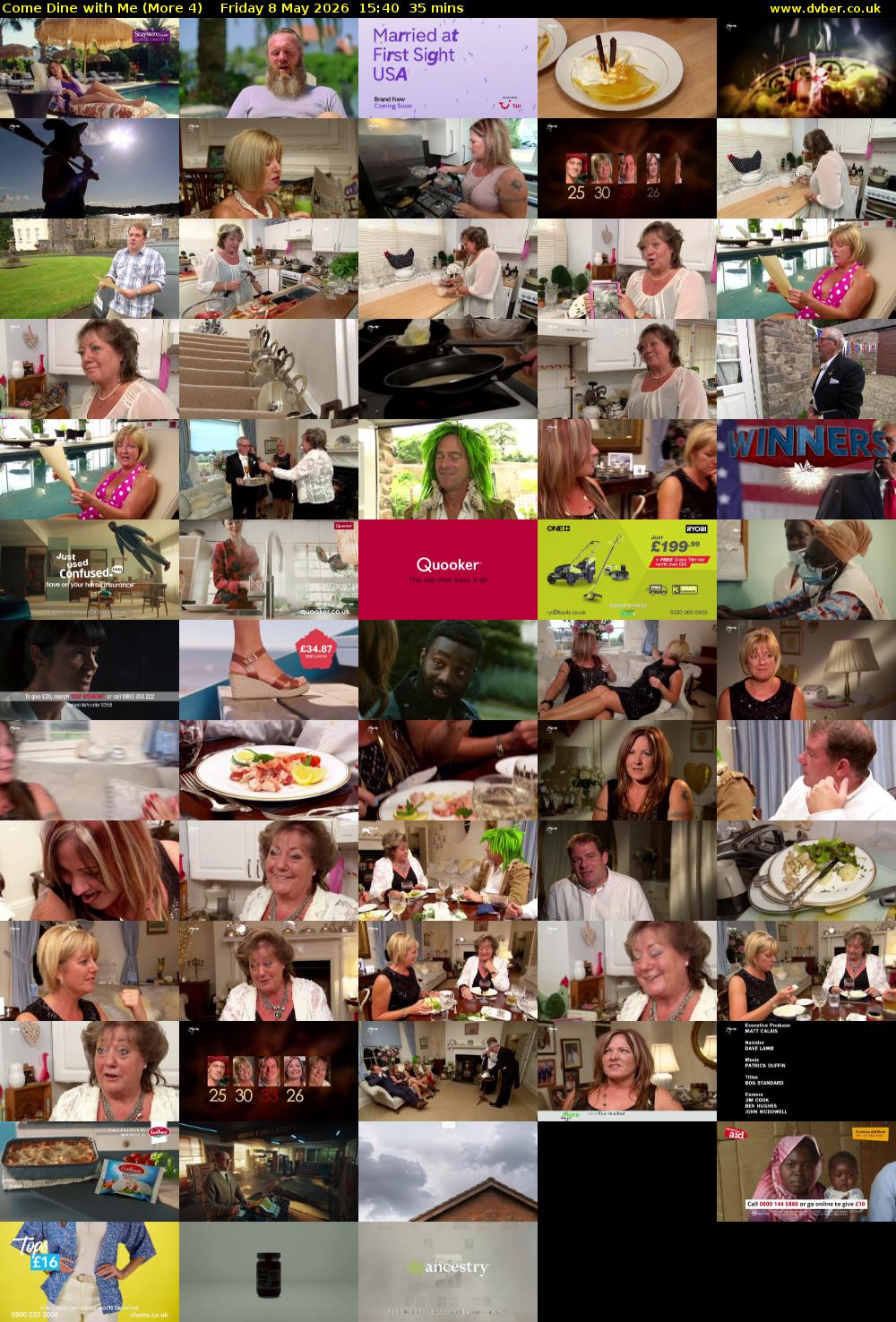 Come Dine with Me (More 4) Friday 8 May 2026 15:40 - 16:15