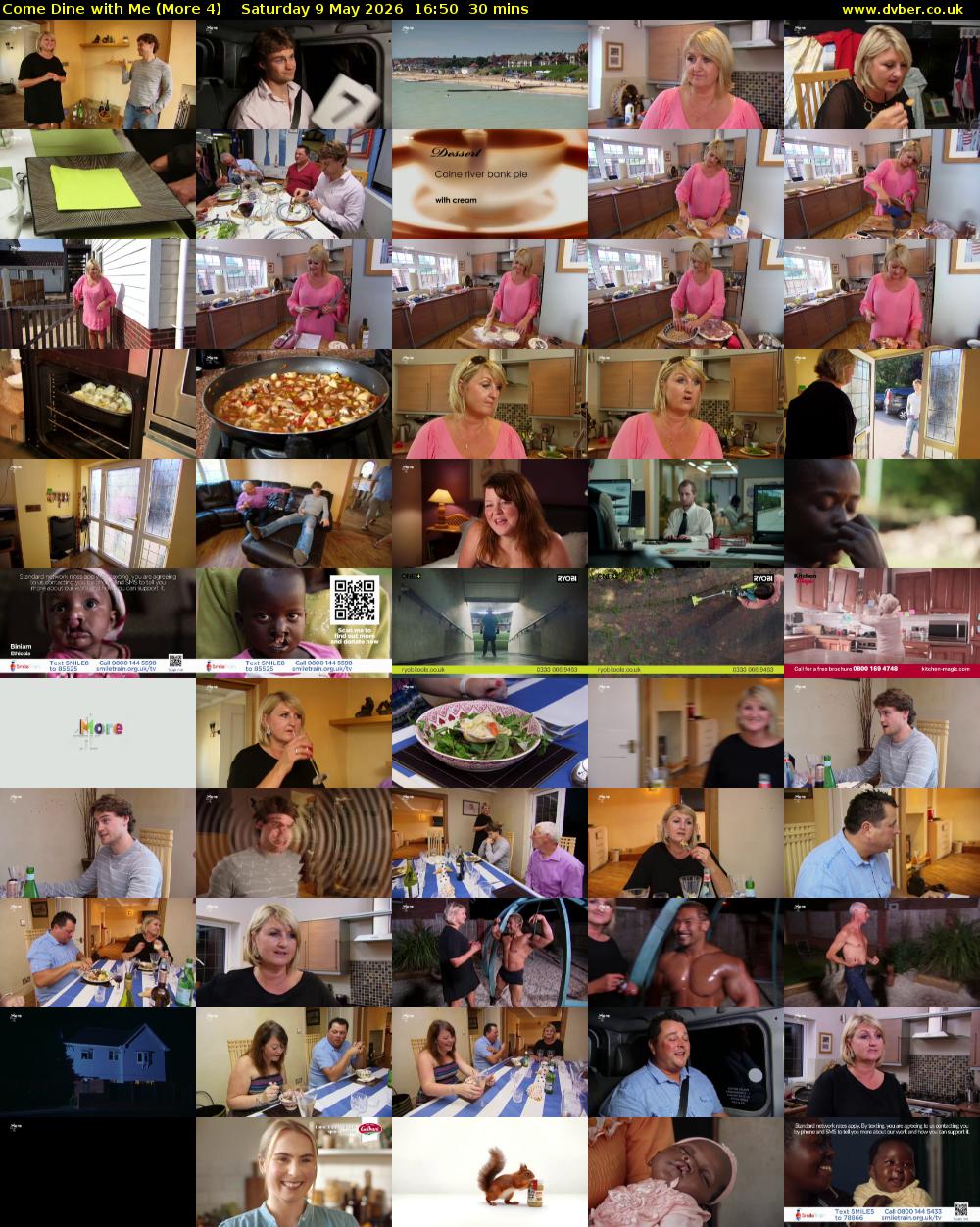 Come Dine with Me (More 4) Saturday 9 May 2026 16:50 - 17:20
