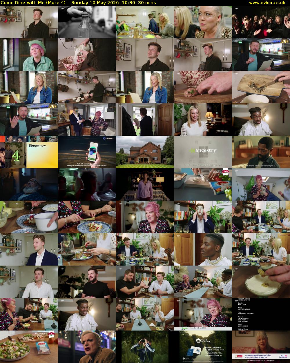Come Dine with Me (More 4) Sunday 10 May 2026 10:30 - 11:00