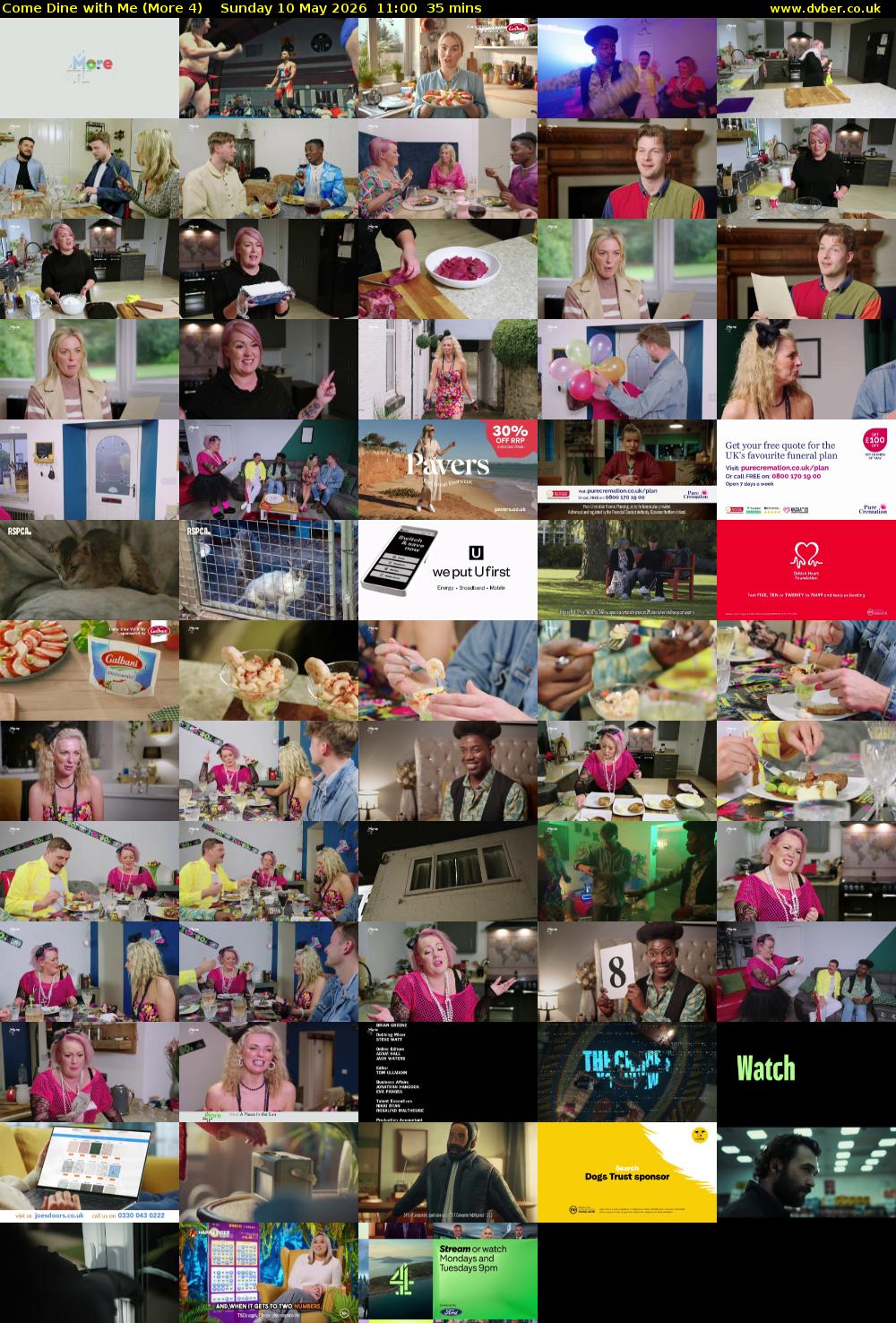 Come Dine with Me (More 4) Sunday 10 May 2026 11:00 - 11:35