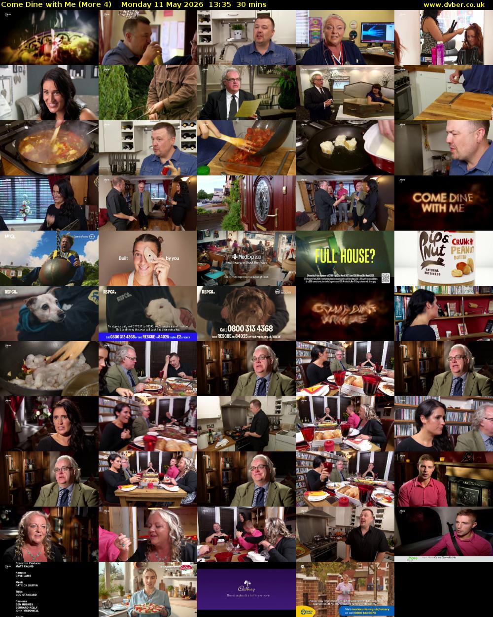 Come Dine with Me (More 4) Monday 11 May 2026 13:35 - 14:05