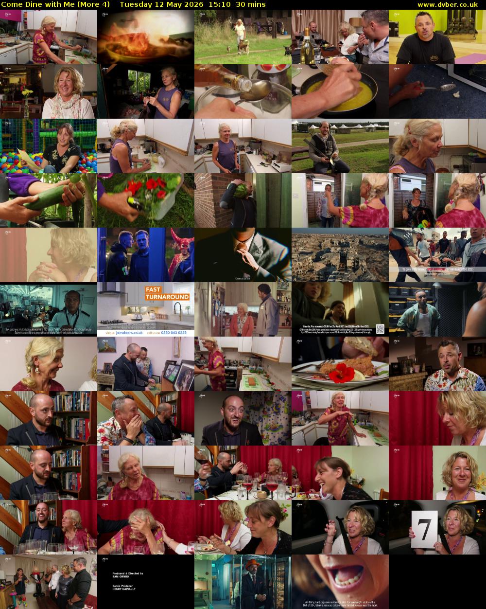 Come Dine with Me (More 4) Tuesday 12 May 2026 15:10 - 15:40