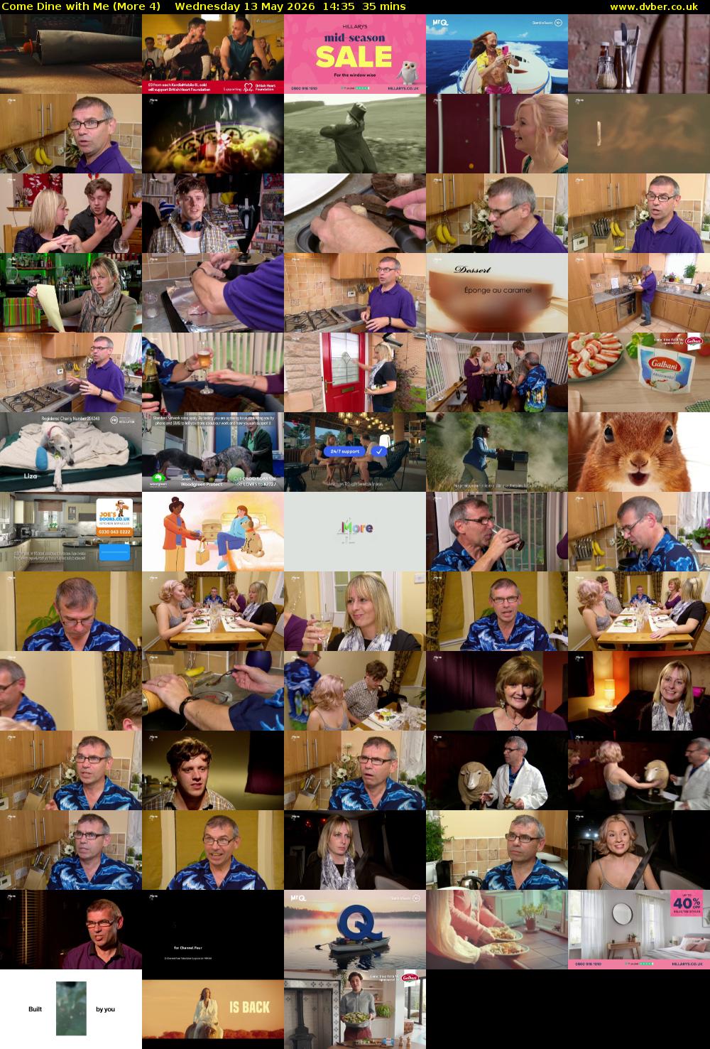 Come Dine with Me (More 4) Wednesday 13 May 2026 14:35 - 15:10