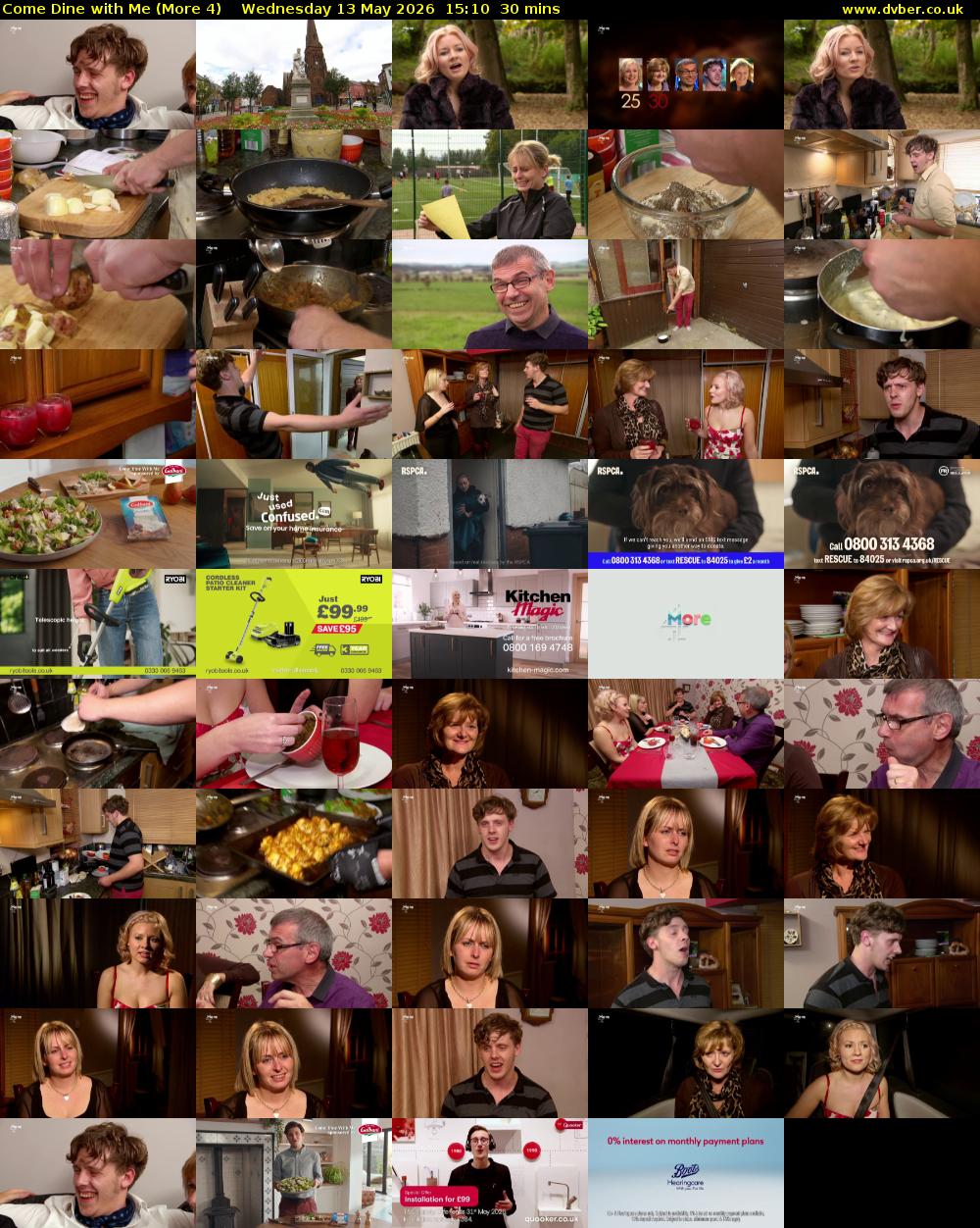 Come Dine with Me (More 4) Wednesday 13 May 2026 15:10 - 15:40