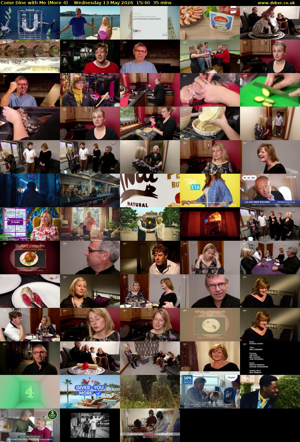 Come Dine with Me (More 4) Wednesday 13 May 2026 15:40 - 16:15
