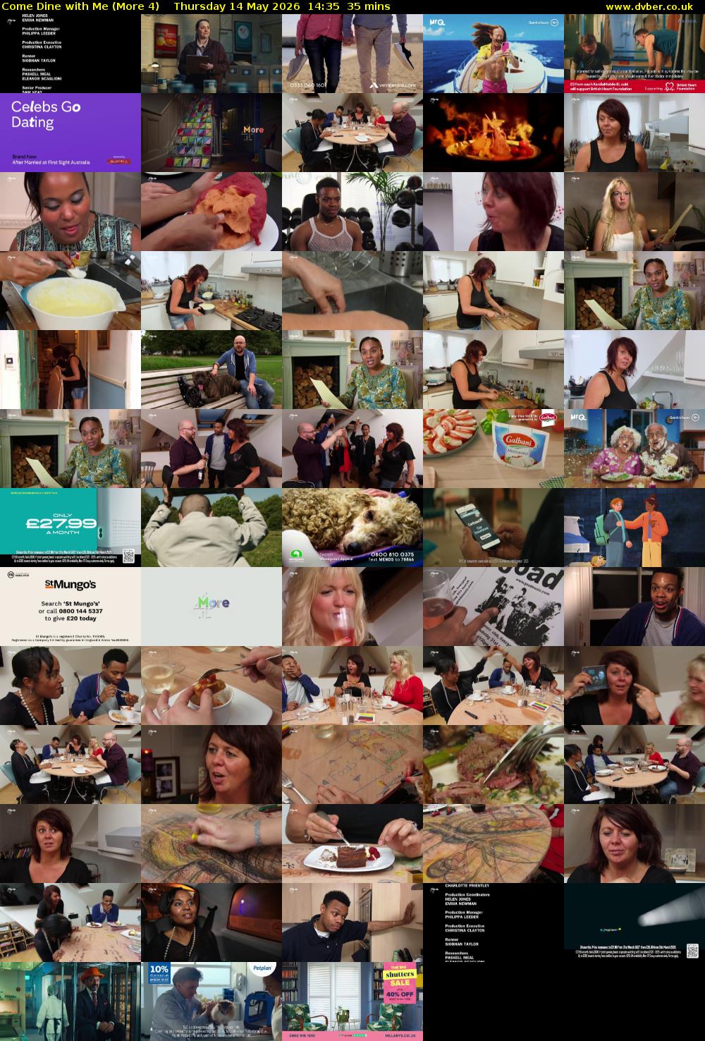 Come Dine with Me (More 4) Thursday 14 May 2026 14:35 - 15:10