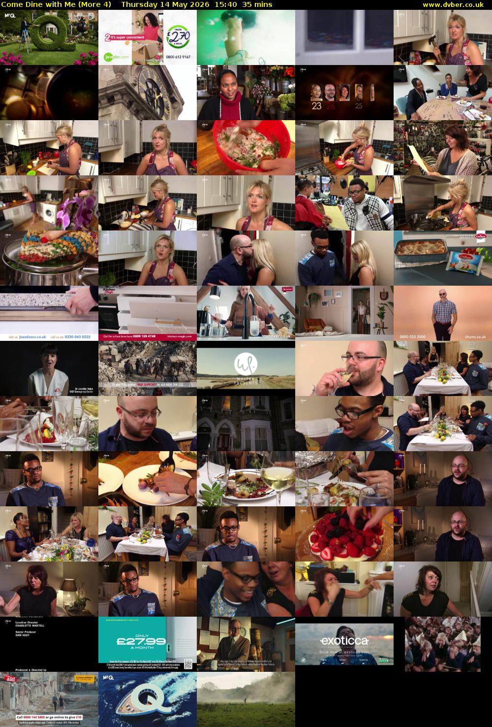 Come Dine with Me (More 4) Thursday 14 May 2026 15:40 - 16:15