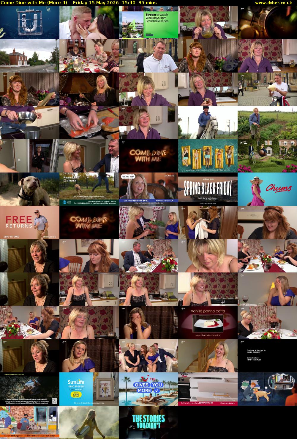 Come Dine with Me (More 4) Friday 15 May 2026 15:40 - 16:15