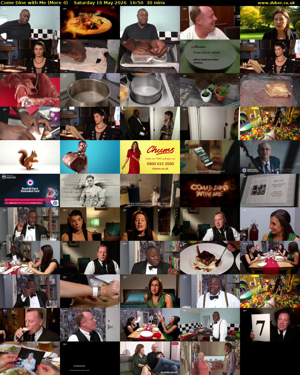 Come Dine with Me (More 4) Saturday 16 May 2026 16:50 - 17:20