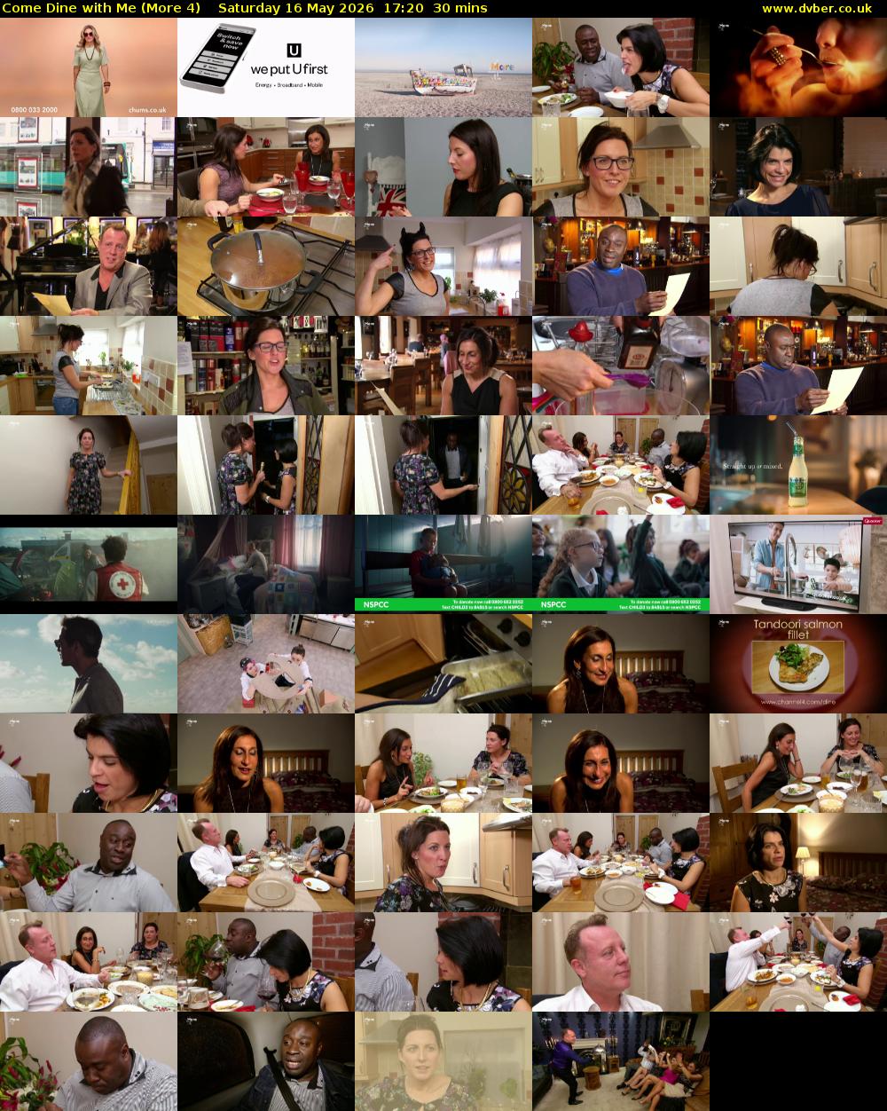 Come Dine with Me (More 4) Saturday 16 May 2026 17:20 - 17:50