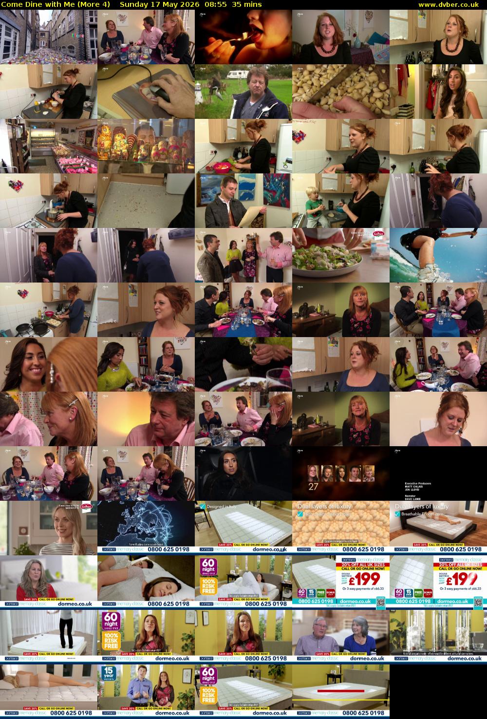 Come Dine with Me (More 4) Sunday 17 May 2026 08:55 - 09:30
