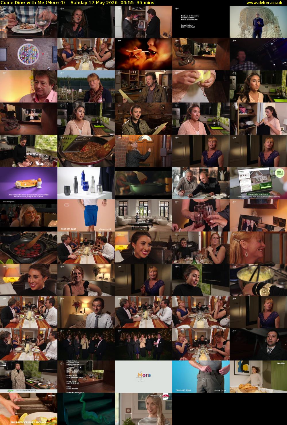 Come Dine with Me (More 4) Sunday 17 May 2026 09:55 - 10:30