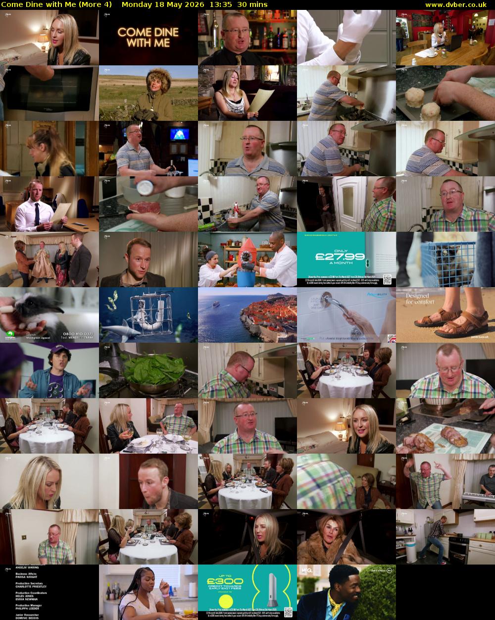 Come Dine with Me (More 4) Monday 18 May 2026 13:35 - 14:05