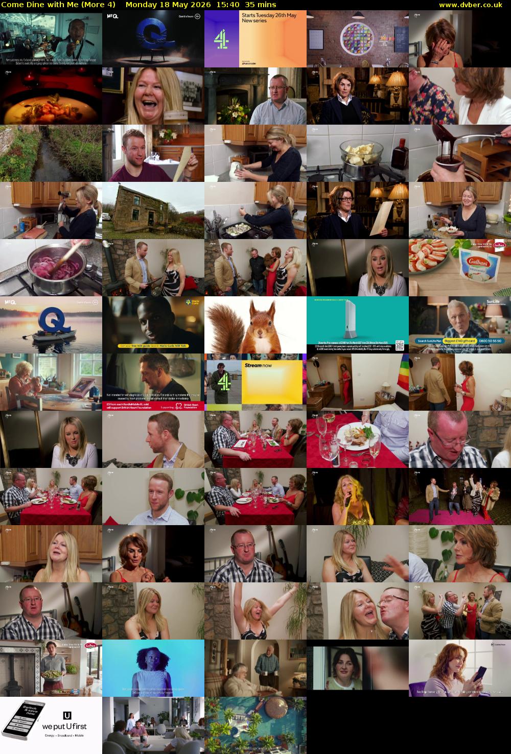 Come Dine with Me (More 4) Monday 18 May 2026 15:40 - 16:15