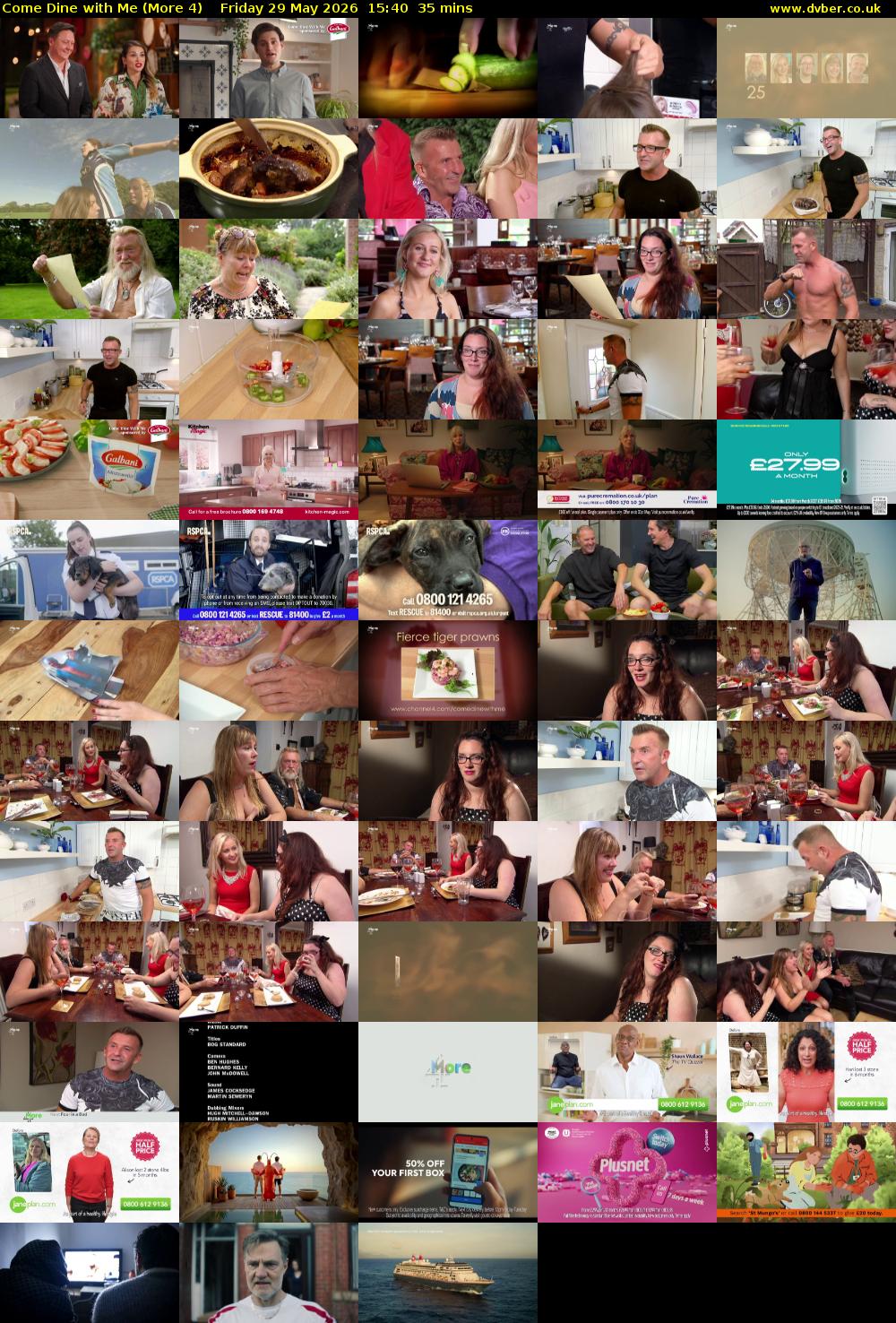 Come Dine with Me (More 4) Friday 29 May 2026 15:40 - 16:15