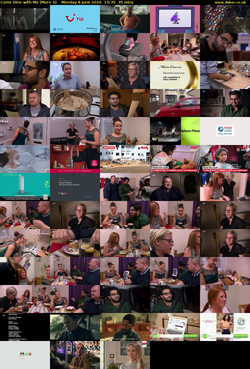 Come Dine with Me (More 4) Monday 8 June 2026 14:35 - 15:10