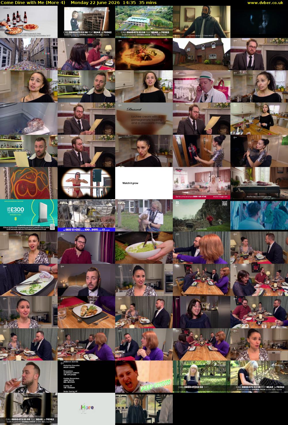 Come Dine with Me (More 4) Monday 22 June 2026 14:35 - 15:10
