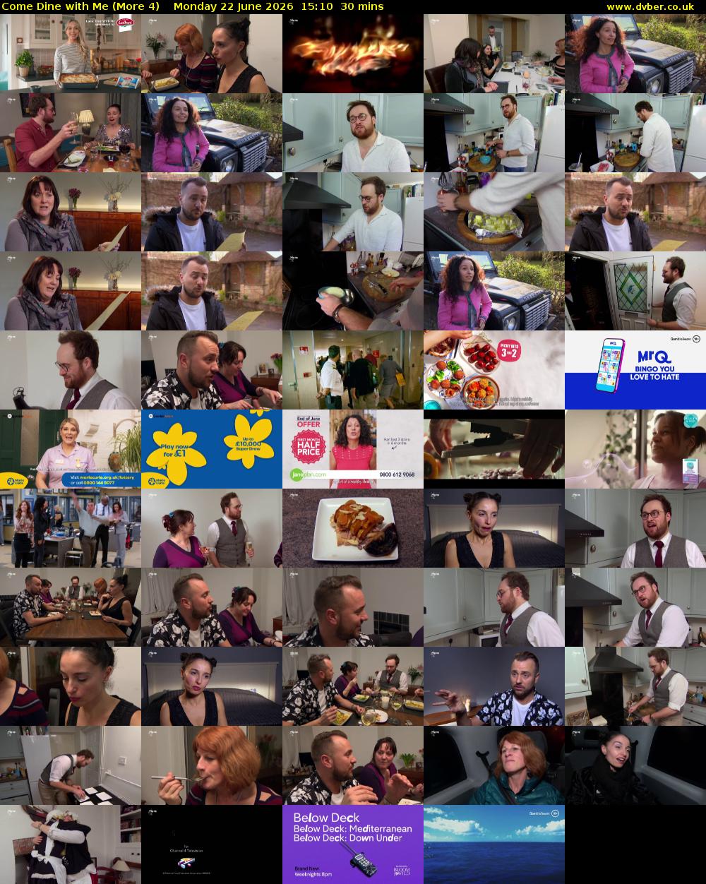 Come Dine with Me (More 4) Monday 22 June 2026 15:10 - 15:40