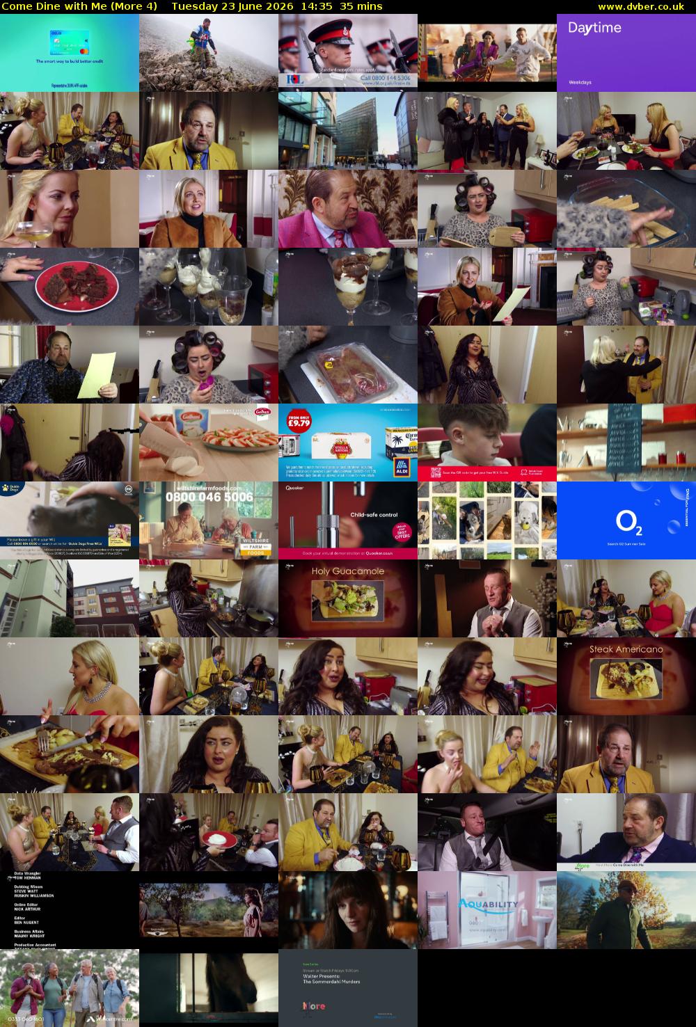 Come Dine with Me (More 4) Tuesday 23 June 2026 14:35 - 15:10