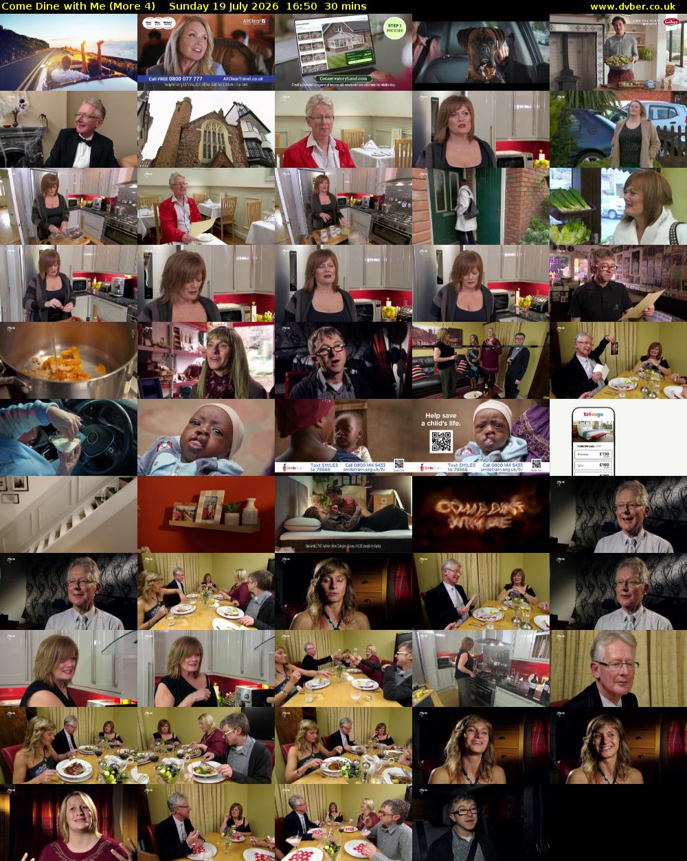 Come Dine with Me (More 4) Sunday 19 July 2026 16:50 - 17:20
