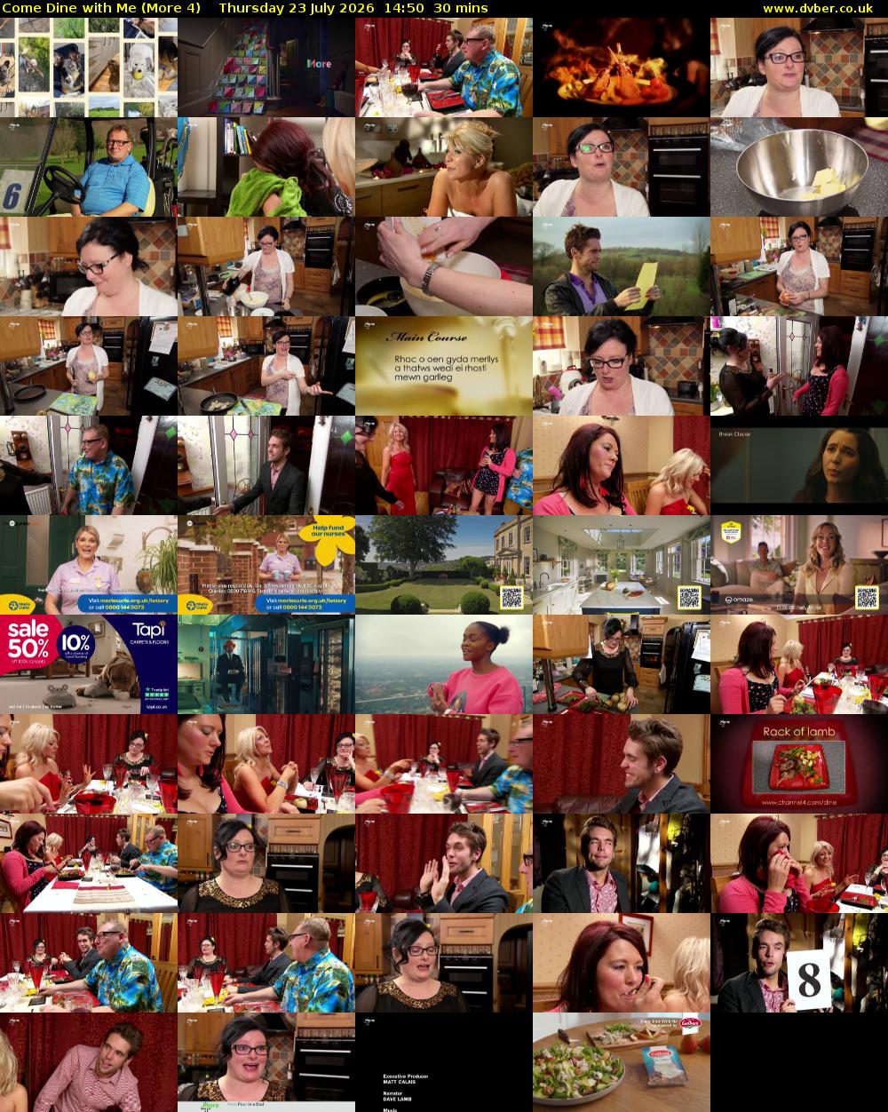 Come Dine with Me (More 4) Thursday 23 July 2026 14:50 - 15:20