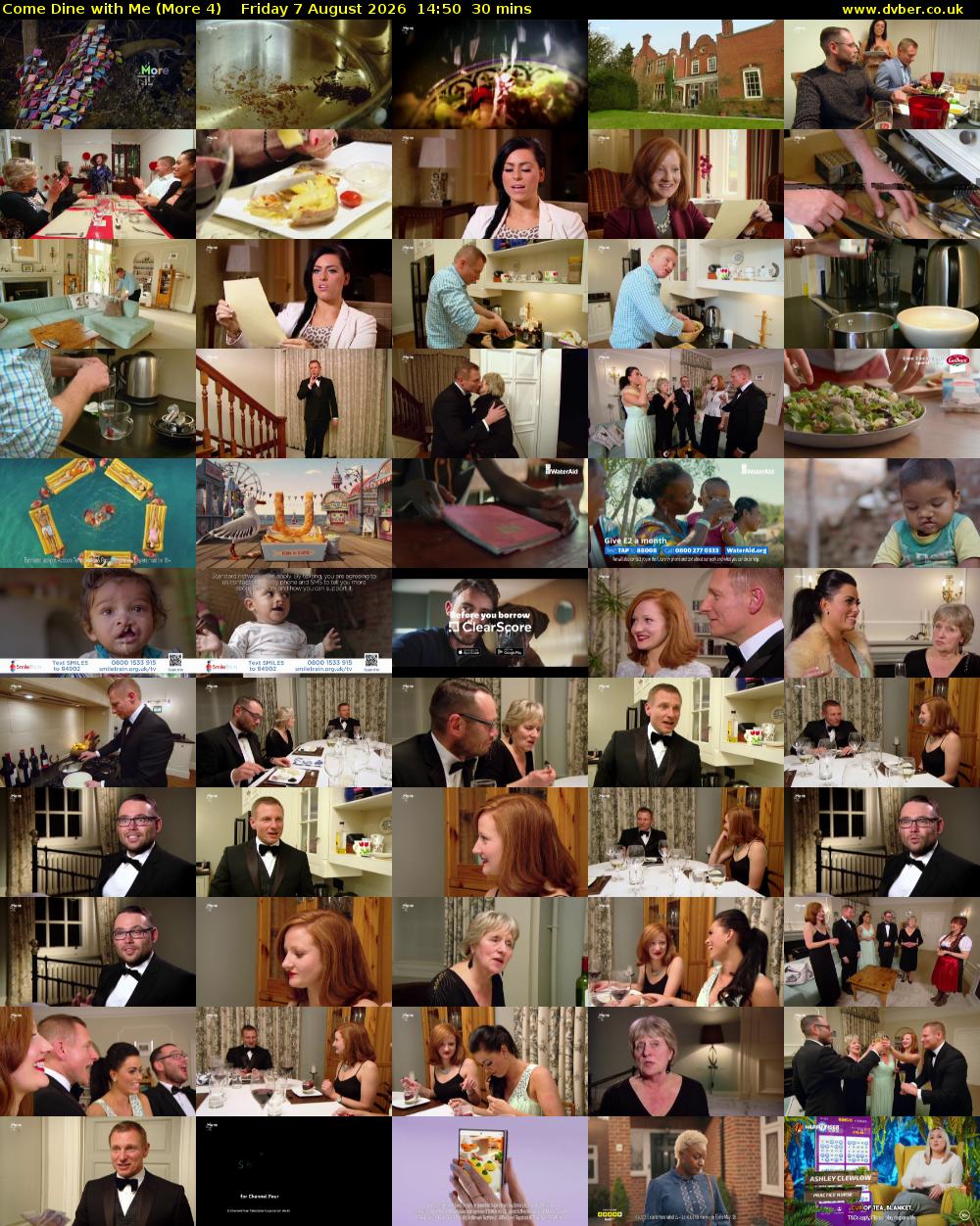 Come Dine with Me (More 4) Friday 7 August 2026 14:50 - 15:20