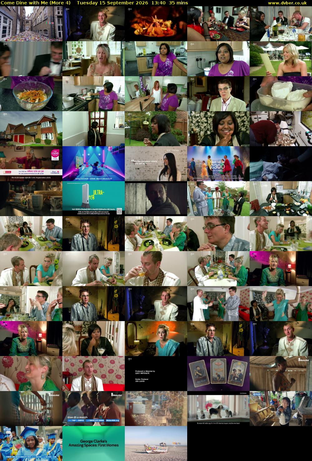 Come Dine with Me (More 4) Tuesday 15 September 2026 13:40 - 14:15