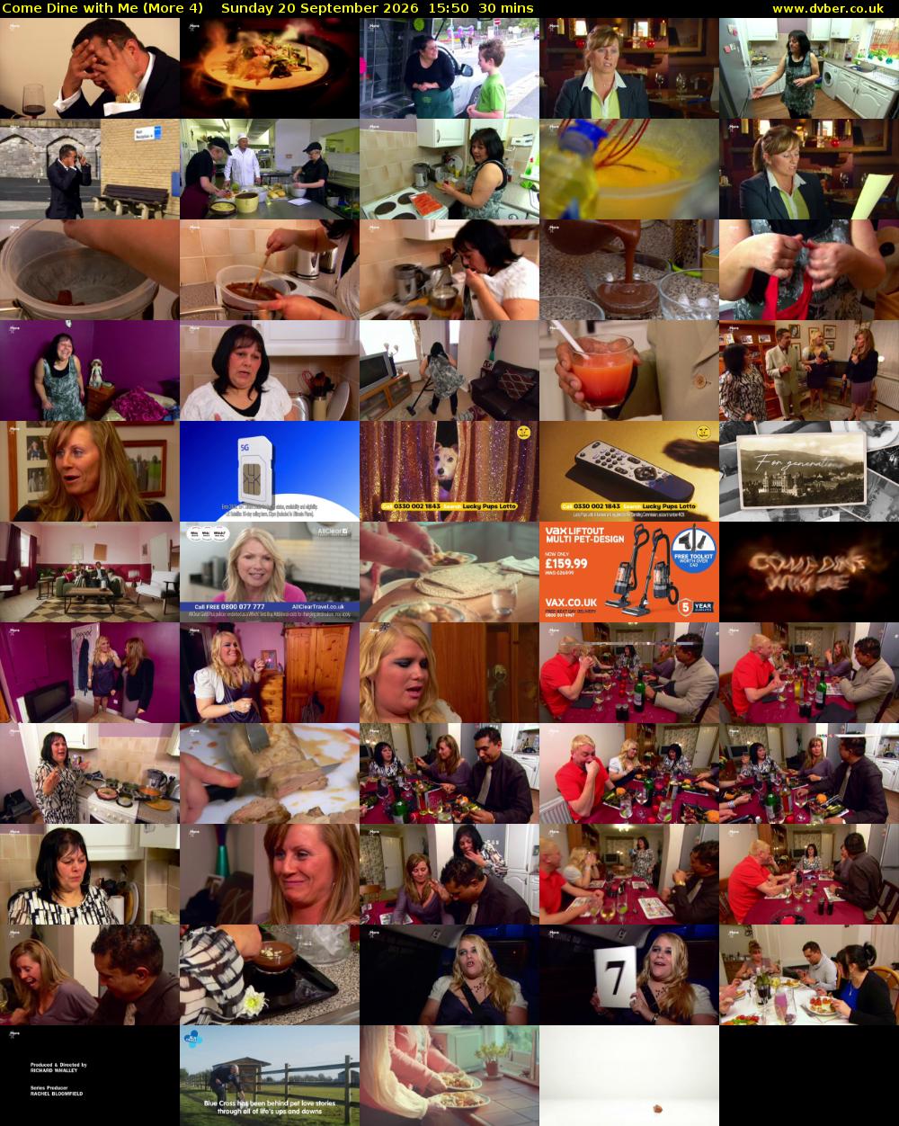Come Dine with Me (More 4) Sunday 20 September 2026 15:50 - 16:20