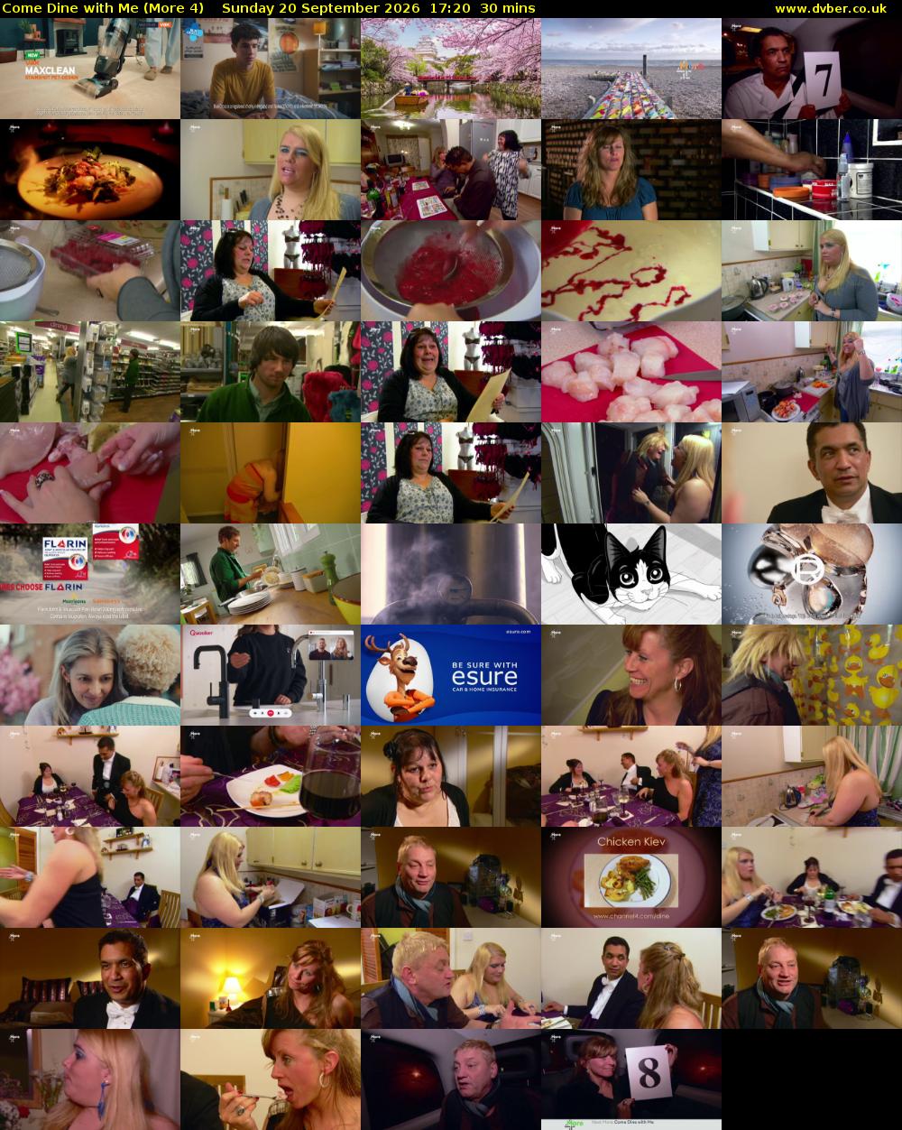 Come Dine with Me (More 4) Sunday 20 September 2026 17:20 - 17:50